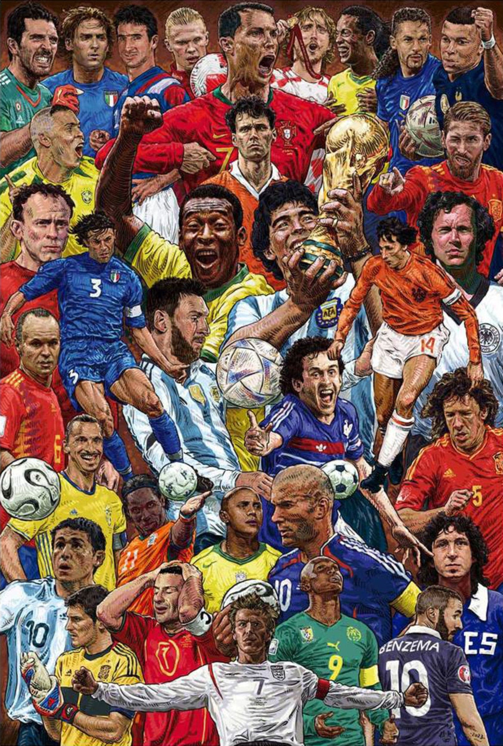 Affiche-et-affiche-Legendary-Footballers-61x91-5cm-Grupo-Erik-GPE5817_b0ef49e1-77eb-40d1-b983-6380c34b89b5